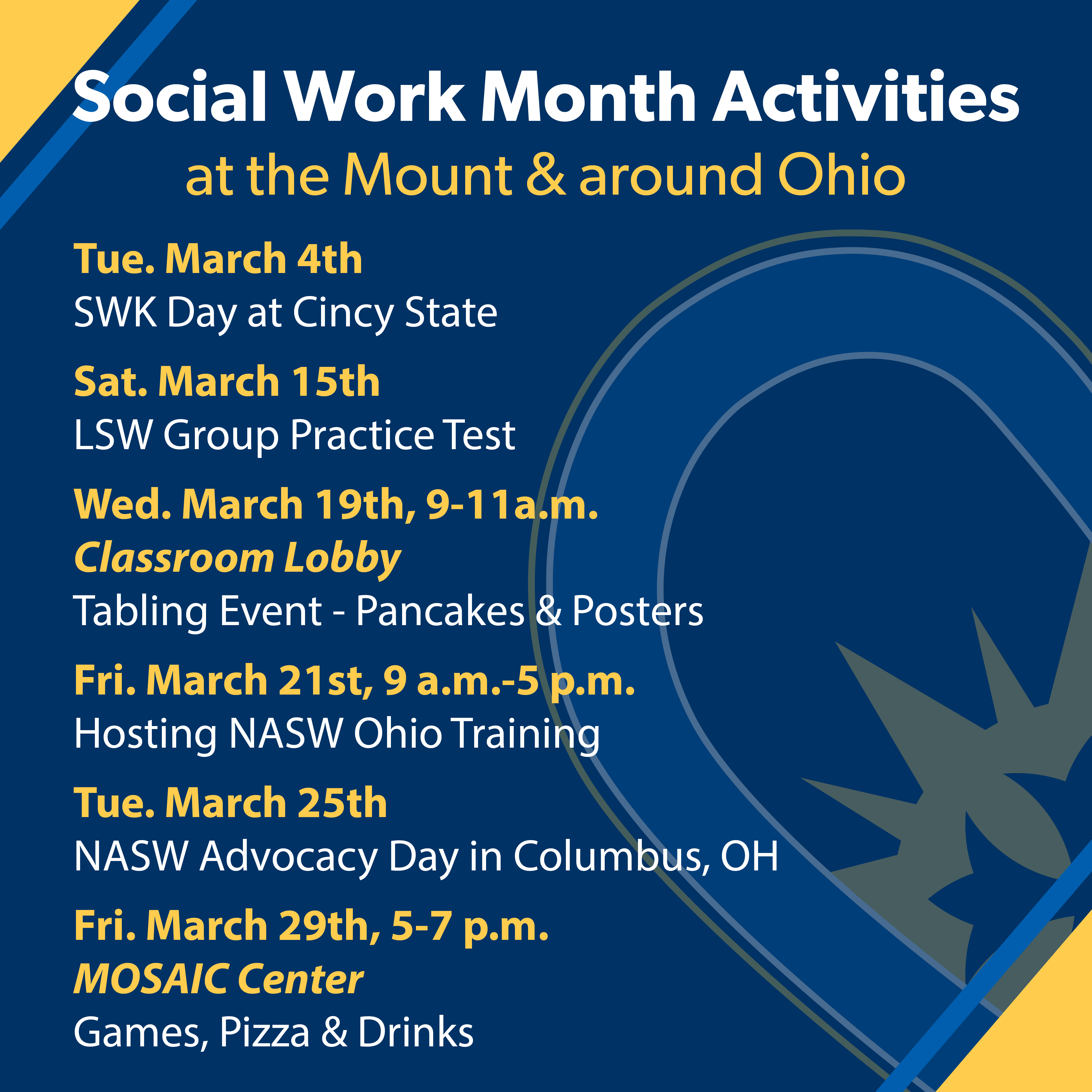 social work events