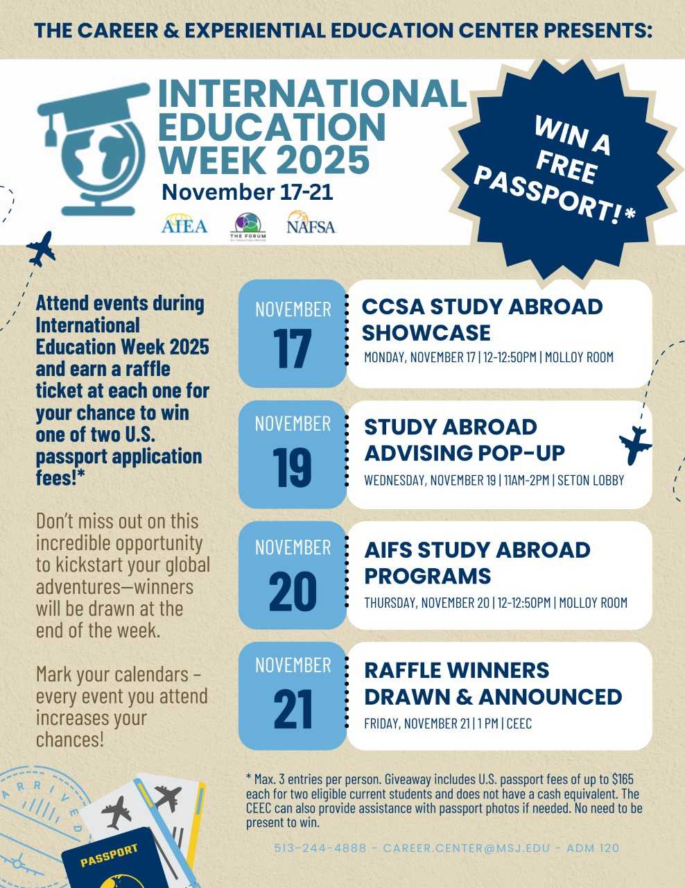 International Education Week Graphic
