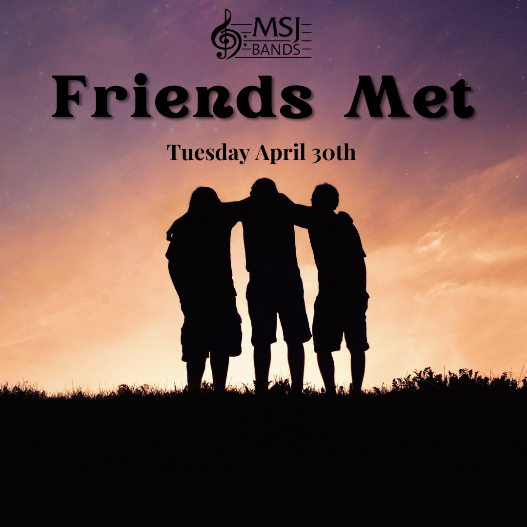 friends met poster