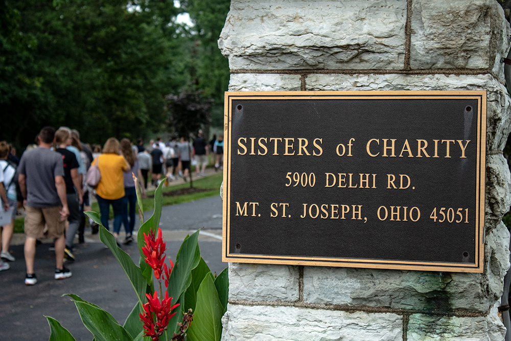 Sisters of Charity Mother House Sign.