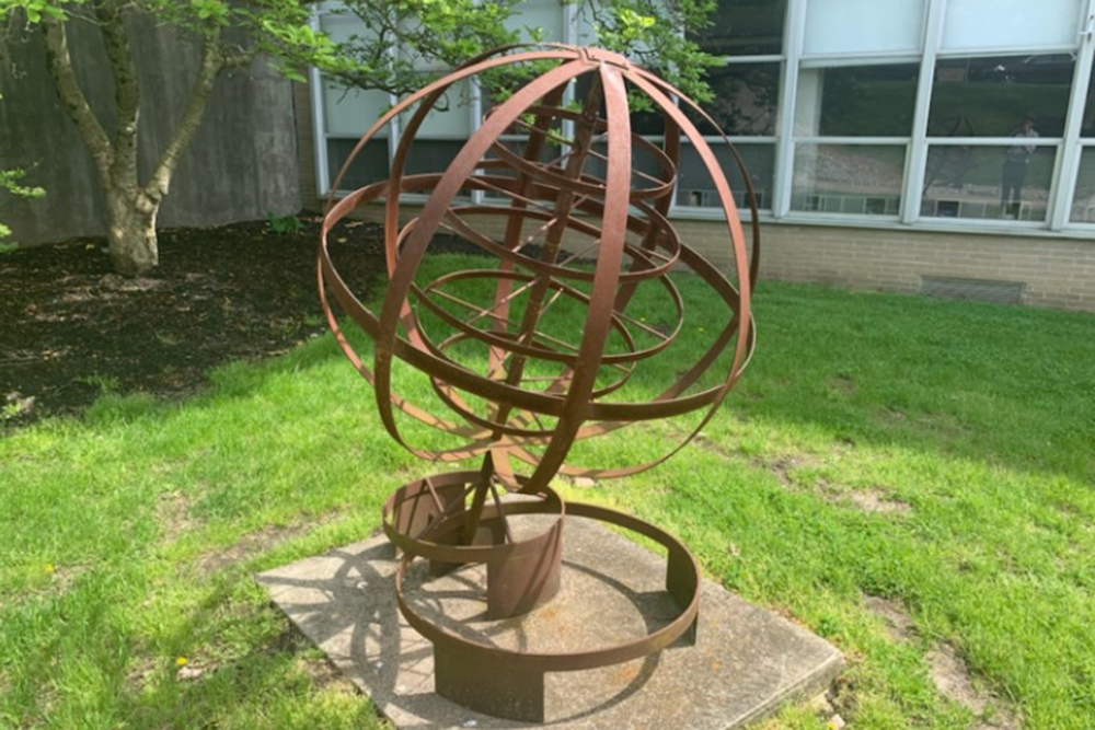 Art Sculpture at Mount St. Joseph University