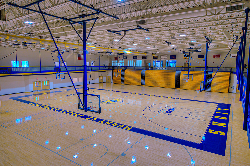 harrington gym court