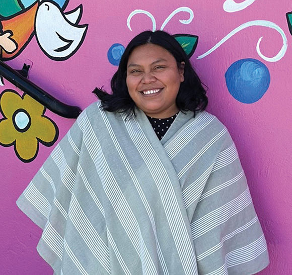 Sandra Ramirez '23, Santo Niño Project Educator