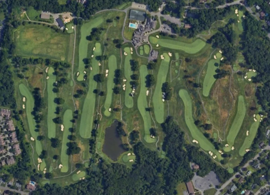 Aston Oaks Golf Club Aerial View
