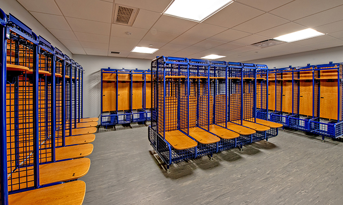 locker room