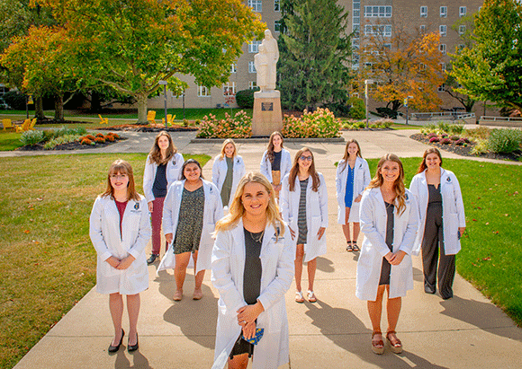 Mount Nursing Students Receive White Coats