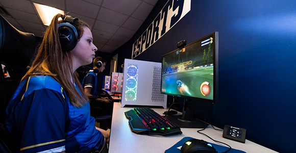 esports student at mount st. joseph university