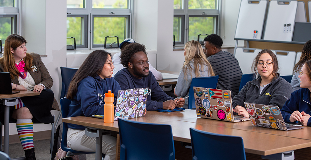 diverse students in classroom