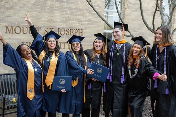 group of graduates